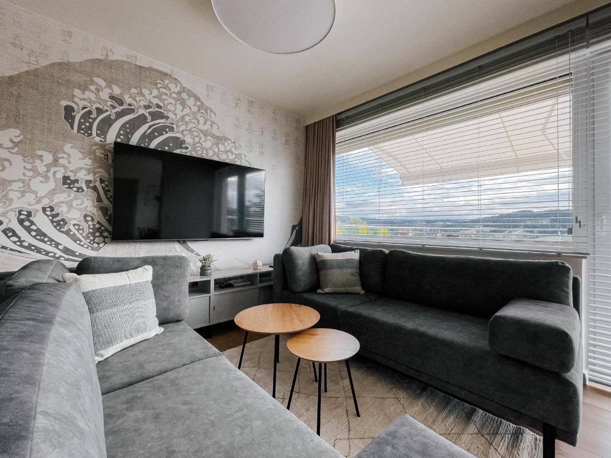 Penthouse Sloneczna Rapsodia - Blisko Parku Zdrojowego - Duzy Taras Na Dachu - Piekny Widok - Winda - Garaz Lägenhet Rabka Exteriör bild